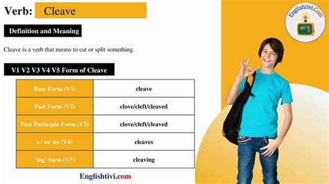 to cleave » English .